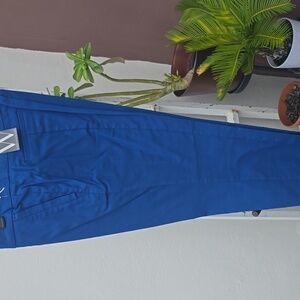 Women's Blue Straight Leg Pants